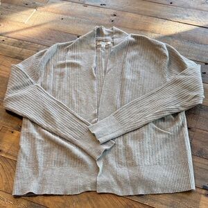 Essentials Milano Light Gray Cardigan Sweater